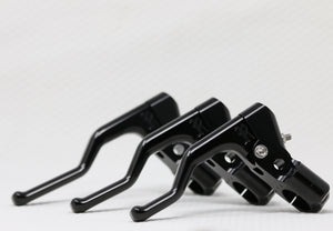 RSC Levers. Harley spec. Raw Machined Anodized Finish. Redesigned Bone Series.