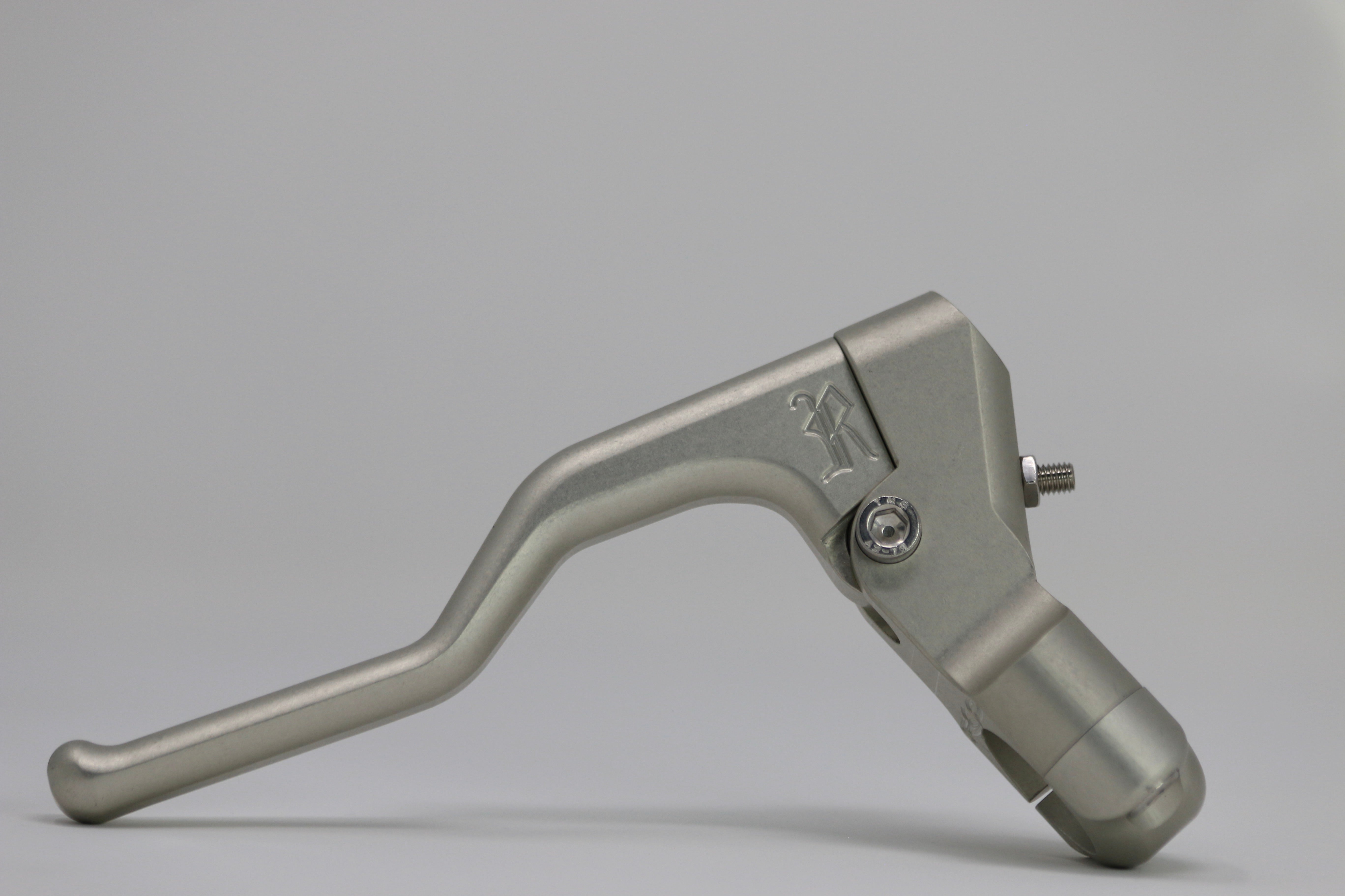 Four Finger Harley spec Bone Series Tumbled Finish RSC Lever ...