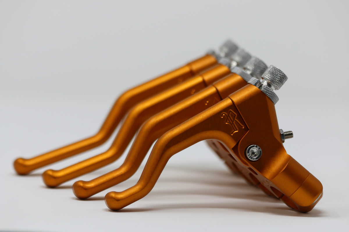 Three Finger Universal Bone Series Tumbled RSC Lever – Righteous Stunt ...